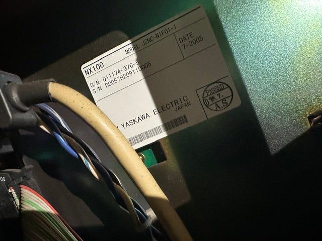 MOTOMAN NX100 CONTROLLER FOR MOTOMAN EA1400N WALL OR CEILING MOUNTED ROBOT ARM - Second Life-Equipment-collection_name