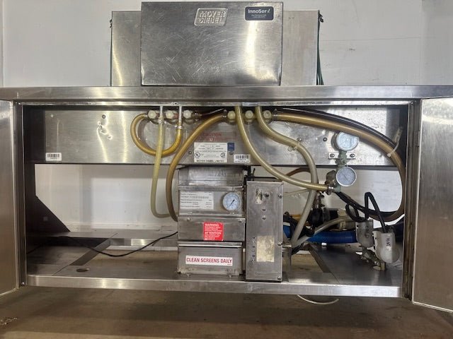 MOYER DIEBEL SW600R 72"W RIGHT - LEFT LOW TEMP PASS THROUGH AUTOMATIC GLASSWASHE - Second Life - Equipment - collection_name
