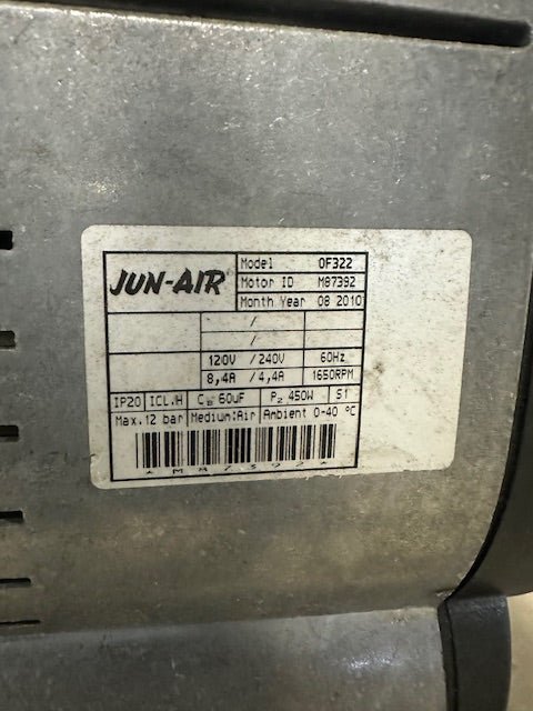 "N2U N2BC" HIGH VOLUME NITROGEN GENERATOR W/BUILT IN GAS BLENDER,3904 hrs - Second Life - Equipment - collection_name
