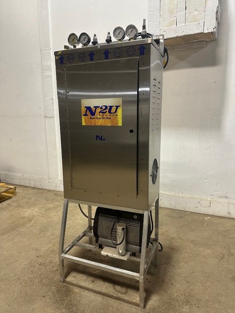 "N2U N2BC" HIGH VOLUME NITROGEN GENERATOR W/BUILT IN GAS BLENDER,7372 hrs - Second Life - Equipment - collection_name
