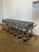NESTAFLEX 226 SKATE WHEEL CONVEYOR 74"L x 27"H (COMPRESS) - 299"L x 46"H(EXPAND), 2"d steel wheels. - Second Life - Equipment - collection_name