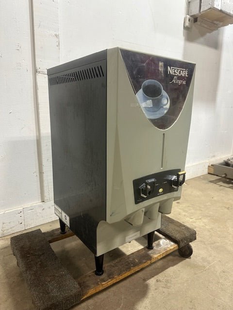 "NESTLE V - CAFE" COMMERCIAL COFFEE/COLD BEVERAGES DISPENSER ON LEGS, 110 - 230V - Second Life - Equipment - collection_name