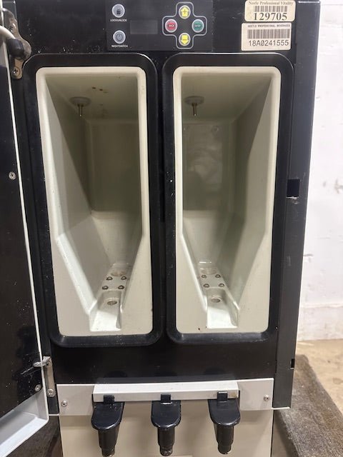 "NESTLE V - CAFE" COMMERCIAL COFFEE/COLD BEVERAGES DISPENSER ON LEGS, 110 - 230V - Second Life - Equipment - collection_name