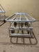 NEW AGE **LOT OF 6** HEAVY DUTY COMMERCIAL PRODUCE BAKERY ALUMINUM DISPLAY RACK ON CASTERS - FOLD ABLE - Bargains R Ours - #collection_name#