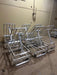 NEW AGE **LOT OF 6** HEAVY DUTY COMMERCIAL PRODUCE BAKERY ALUMINUM DISPLAY RACK ON CASTERS - FOLD ABLE - Bargains R Ours - #collection_name#