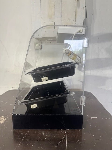 NEW IN BOX K&A ACRYLICS TWO TIERED LIGHTED COUNTERTOP DISPLAY - Second Life - Equipment - collection_name