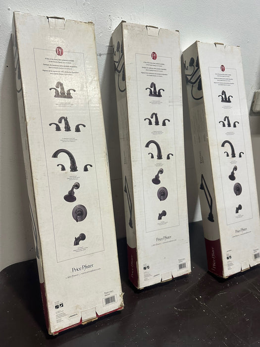 NEW LOT OF 3 PRICE PFISTER TREVISO BTB - D5YY 24" DOUBLE TOWEL BAR - Second Life - Equipment - collection_name