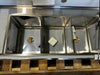 NEW OPEN BOX REGENCY 84"W x 30"D LEFT SIDE COMMERCIAL 3 COMPARTMENT SINK - Second Life-Equipment-collection_name