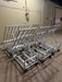 NEWAGE 5 ***LOT OF 6*** HEAVY DUTY ALUMINUM ROLLING PRODUCE MERCHANDISER DISPLAY RACK - Bargains R Ours - #collection_name#