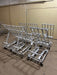 NEWAGE 5 ***LOT OF 6*** HEAVY DUTY ALUMINUM ROLLING PRODUCE MERCHANDISER DISPLAY RACK - Bargains R Ours - #collection_name#