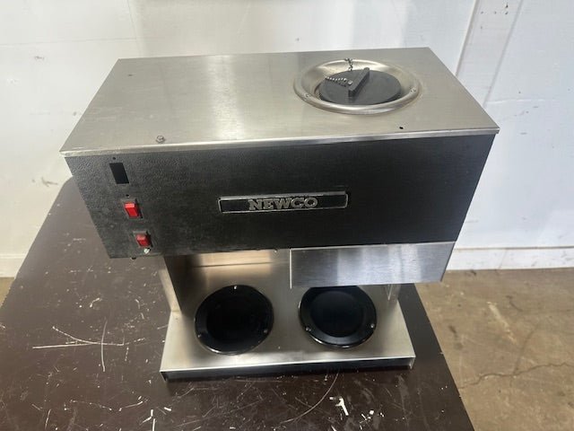 "NEWCO RC - 2" 120V 1PH POUR OVER COFFEE BREWER WITH 2 WARMERS(COUNTER TOP) - Second Life - Equipment - collection_name
