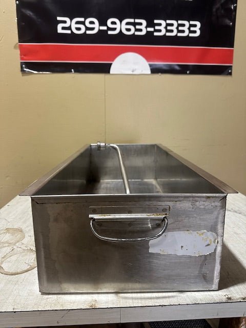 OIL FILTRATION PAN 8"H X 34"W X 14"D WITH SCREEN - Bargains R Ours - #collection_name#