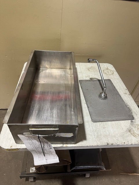 OIL FILTRATION PAN 8"H X 34"W X 14"D WITH SCREEN - Bargains R Ours - #collection_name#