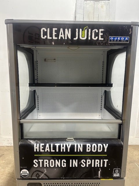 OJEDA ALPA - 66G2 COMMERCIAL REFRIGERATED/OPEN AIR DISPLAY CASE ON CASTER 120V 1PH - Second Life - Equipment - collection_name