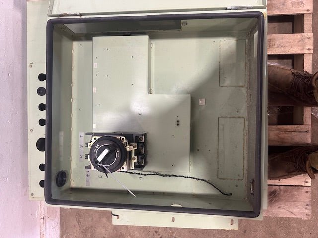 OKUMA MACHINERY WORKS HIGH VOLTAGE INDUSTRIAL ELECTRICAL CONTROL PANEL - Second Life - Equipment - collection_name