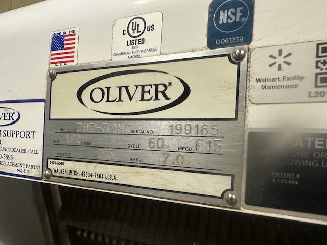 "OLIVER" BREAD SLICER ON CASTERS - Bargains R Ours - #collection_name#