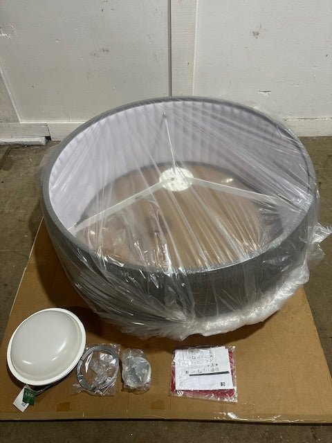 One "LucePlan Model D79/120C" Silenzio Pendant Lamp w/ Model D79R/10 LED inner bulb - Second Life - Equipment - collection_name