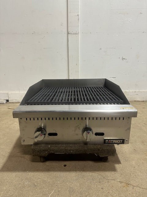 PATRIOT PT - CB24 COMMERCIAL COUNTERTOP 60,000 BTU 24" NAT GAS RADIANT CHARBROILER - Second Life - Equipment - collection_name