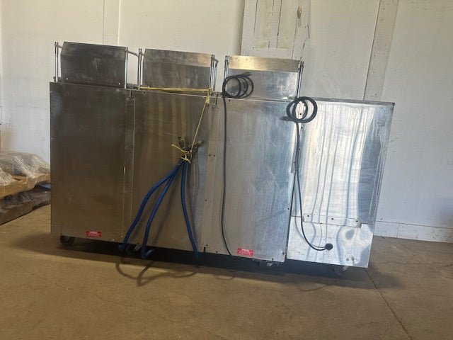 "PITCO F18SS - CLQV"H.D COMMERCIAL N GAS FRYER WITH DUMPSTER AND 6 BASKETS - Second Life - Equipment - collection_name