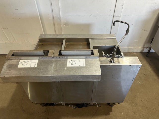 PITCO SSPG14 NAT GAS SOLSTICE SUPREME PASTA COOKER W/2 COOK BAYS + RINSE STATION - Second Life - Equipment - collection_name