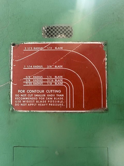 POWERMATIC MODEL 87 20" VERTICAL METAL BAND SAW VARIABLE SPEED - Second Life - Equipment - collection_name