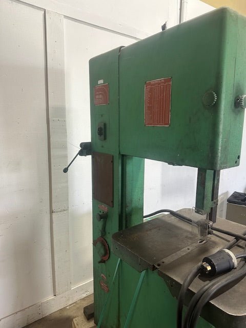 POWERMATIC MODEL 87 20" VERTICAL METAL BAND SAW VARIABLE SPEED - Second Life - Equipment - collection_name