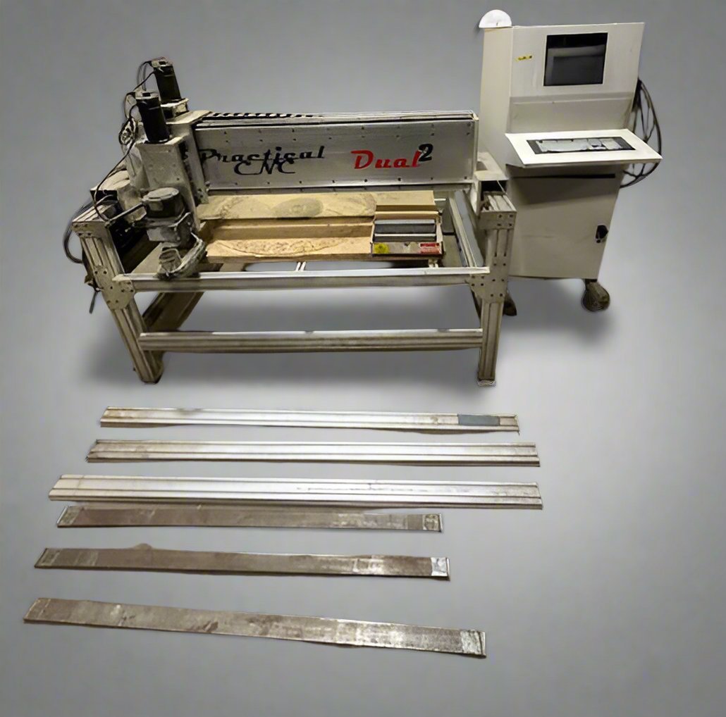 PRACTICAL CNC ROUTER/PLASMA CUTTER TABLE 5'X6' W/ CONTROL SOFTWARE ...