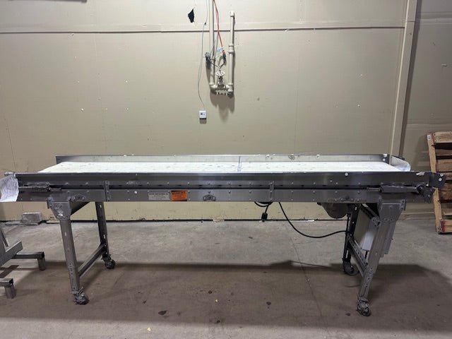 PRODUCE PACKING MACHINE CONVEYOR ON CASTERS MODEL FBC2410SS - Bargains R Ours - #collection_name#