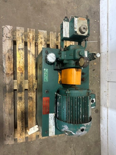 "RACINE" Variable speed Hydraulic Power Unit,230/460v 3ph - Second Life-Equipment-collection_name