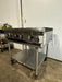 "RADIANCE "N GAS 36"W 6 BURNER HOTPLATE ON ROLLING TABLE STAND,37"H x 30 1/8"D - Second Life - Equipment - collection_name