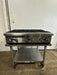 "RADIANCE "N GAS 36"W 6 BURNER HOTPLATE ON ROLLING TABLE STAND,37"H x 30 1/8"D - Second Life - Equipment - collection_name
