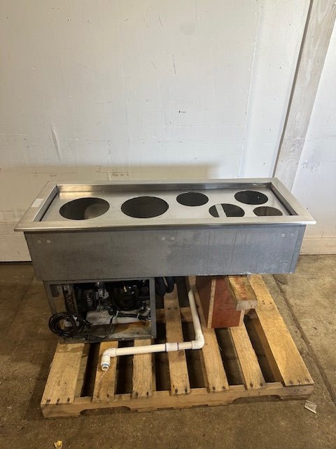 "RANDELL 9946SCN" 4 half size Pan Drop - In Refrigerated Cold Food Well, 115V, 1PH - Second Life - Equipment - collection_name