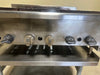 RANKIN DELUX NATURAL GAS CHARBROIL GRILL 6 BURNER, ON ROLLING TABLE COUNTER TOP STYLE BROILER - Bargains R Ours - #collection_name#