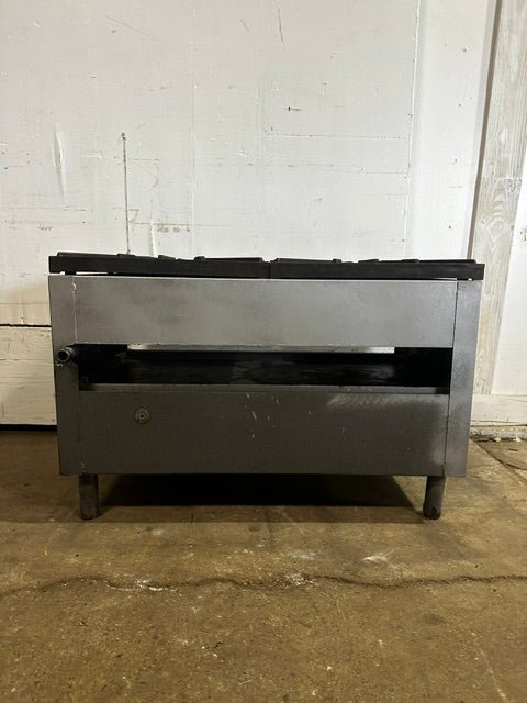 "RANKIN-DELUX SSPR-220"COMMERCIAL NAT GAS 2 BURNER STOVE WITH GREASE CATCHER PAN - Second Life-Equipment-collection_name