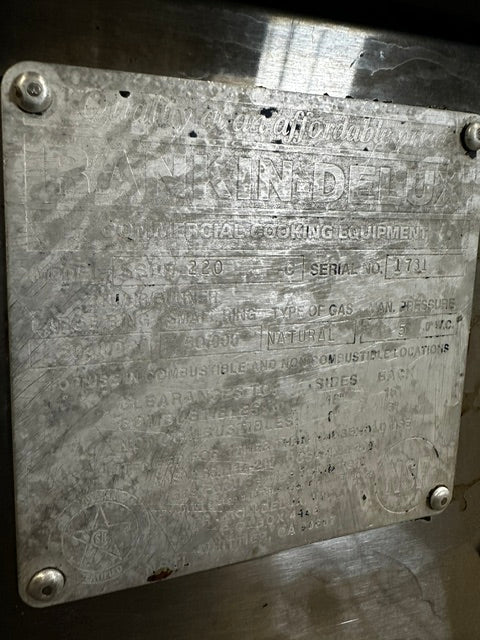 "RANKIN-DELUX SSPR-220"COMMERCIAL NAT GAS 2 BURNER STOVE WITH GREASE CATCHER PAN - Second Life-Equipment-collection_name