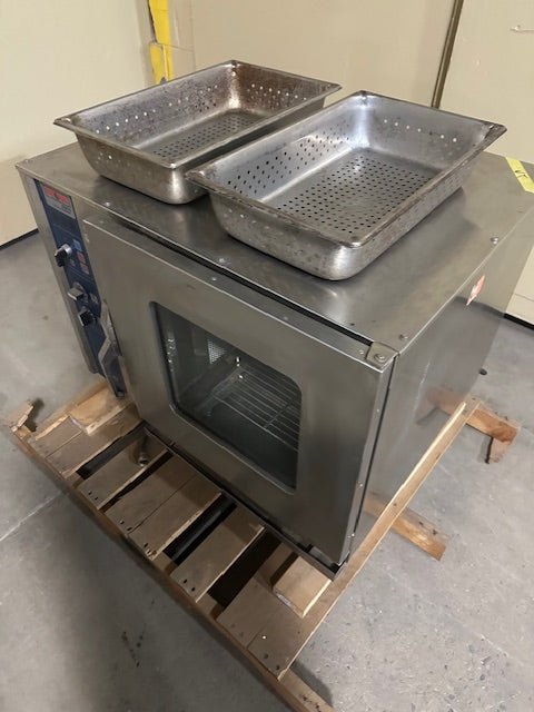 RATIONAL COMBINATION OVEN/STEAMER WITH 2 RACKS AND 2 PANS MODEL COS - 6 - Bargains R Ours - #collection_name#