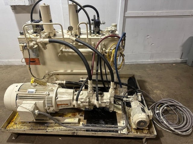 "RHM JC1032029"HD INDUSTRIAL 230/460 150G TANK FLUID POWER HYDRAULIC POWER UNIT - Second Life - Equipment - collection_name