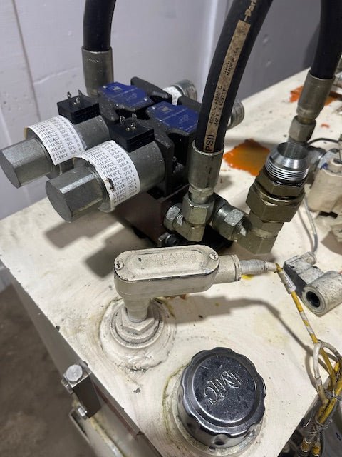 "RHM JC1032029"HD INDUSTRIAL 230/460 150G TANK FLUID POWER HYDRAULIC POWER UNIT - Second Life - Equipment - collection_name