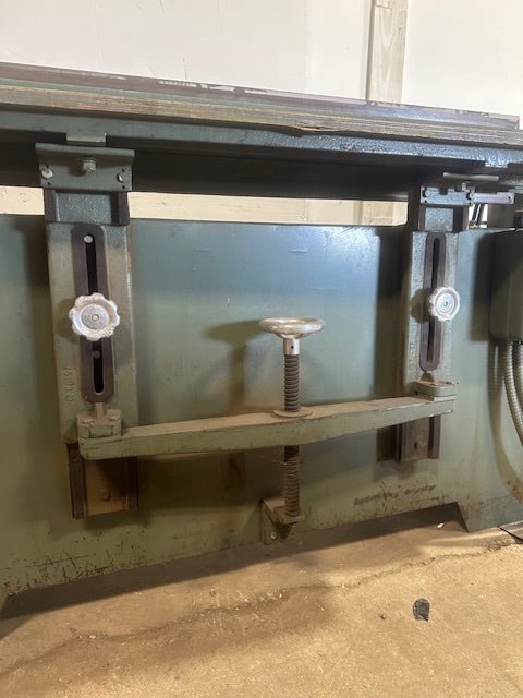 RODGERS MODEL: 45 - 50 INDUSTRIAL 208v 3ph EDGE SANDER w/EXTRA BELTS - Second Life - Equipment - collection_name