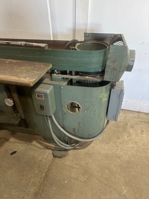 RODGERS MODEL: 45 - 50 INDUSTRIAL 208v 3ph EDGE SANDER w/EXTRA BELTS - Second Life - Equipment - collection_name