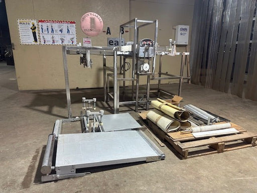 "RONDO SUS 63" REVERSIBLE DOUGH SHEETER W/ 2 EXTRA CONVEYOR &amp; ACCESSORIES - Second Life - Equipment - collection_name