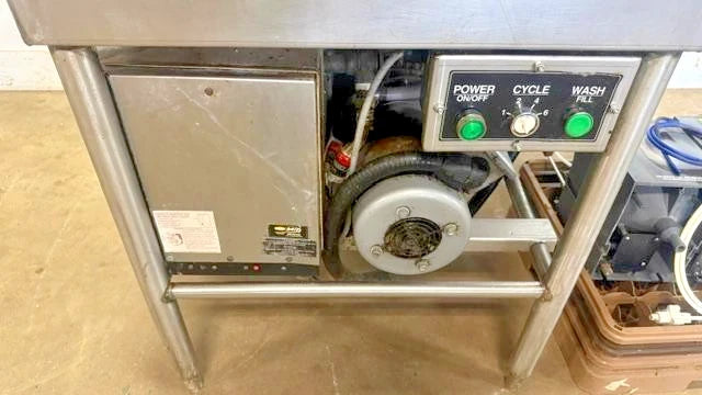 "HOBART AM14F" H.D COMMERCIAL HIGH TEMPERATURE FRONT LOADED DOOR DISHWASHER