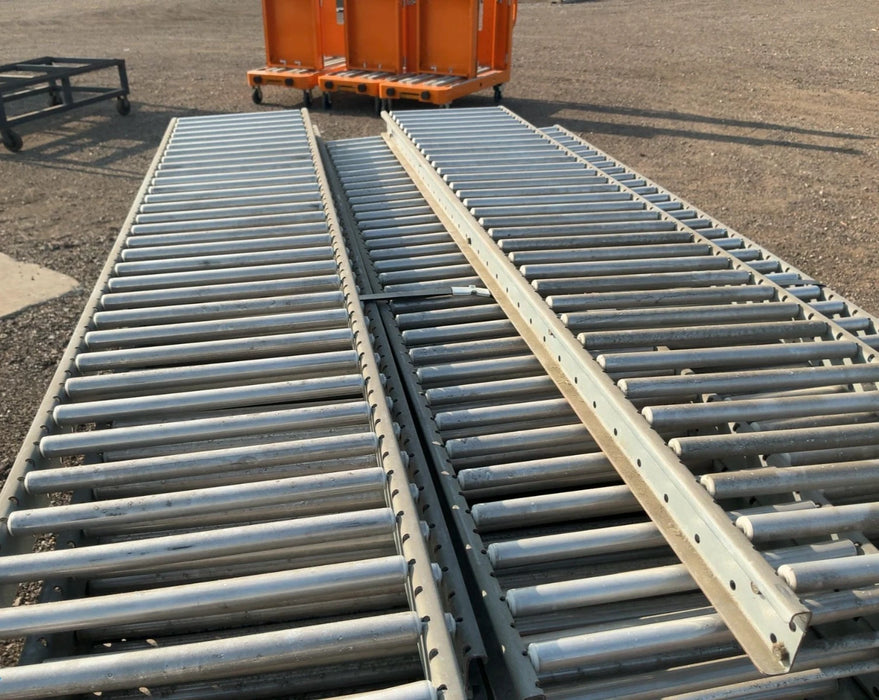 LOT OF (66) Unex Span Track Carton Flow Rollers, 66-1/2" long x 12-1/2" wide
