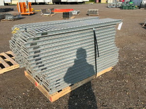 LOT OF (66) Unex Span Track Carton Flow Rollers, 66-1/2" long x 12-1/2" wide