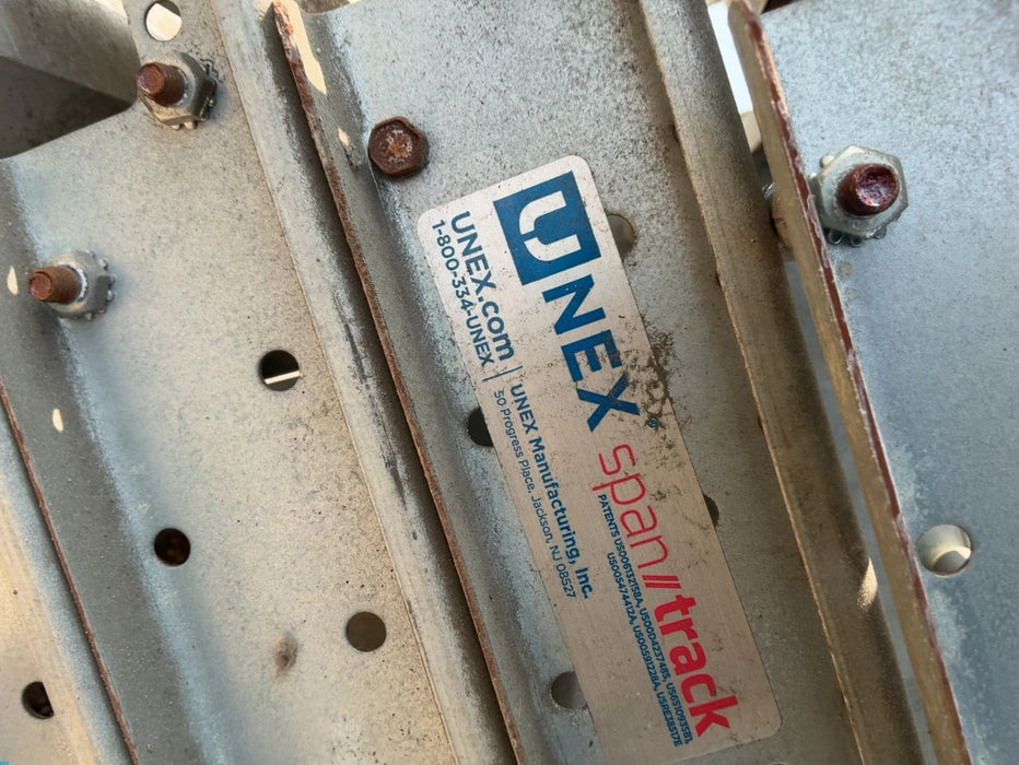 LOT OF (20) Unex Span Track Carton Flow Rollers, 9-1/2" WIDE x 51-1/2" LONG
