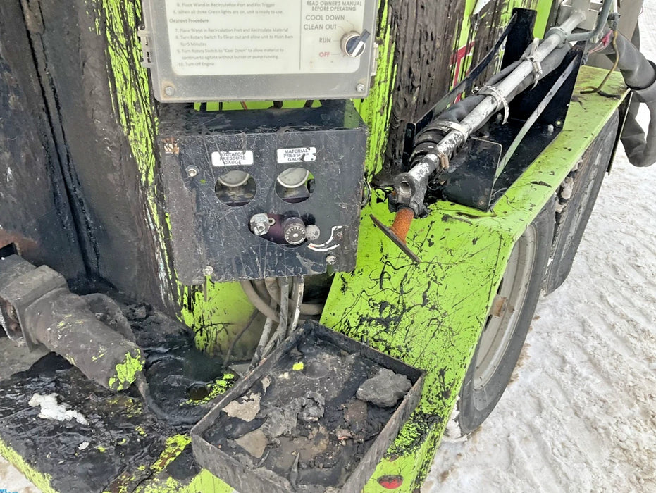 2019 Cimline M2 DH, Isuzu Diesel eng, 230gal Asphalt Repair Crack Sealer Trailer