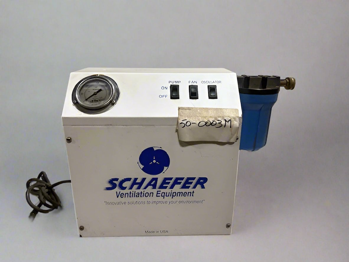SCHAEFER MISTING PUMP 115V — Second Life-Equipment