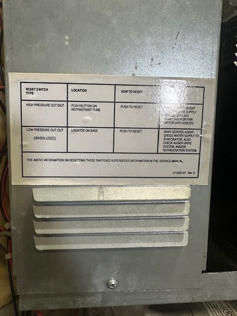 SCOTSMAN MDT5N25A - 1J COMMERCIAL AIR COOLED ICE MAKER/WATER DISPENSER 523LBS,&nbsp; - Second Life - Equipment - collection_name