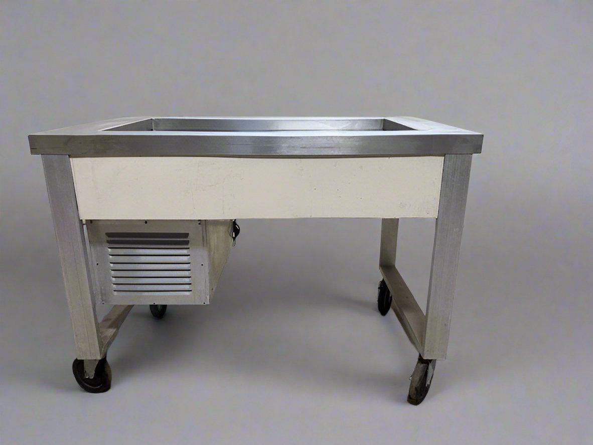 SERVOLIFT EASTERN STAINLESS STEEL REFRIGERATED COLD WELL ROLLING DISPL ...
