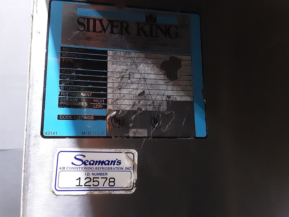 "SILVER KING" COMMERCIAL REFRIGERATED MILK DISPENSER - Bargains R Ours - #collection_name#